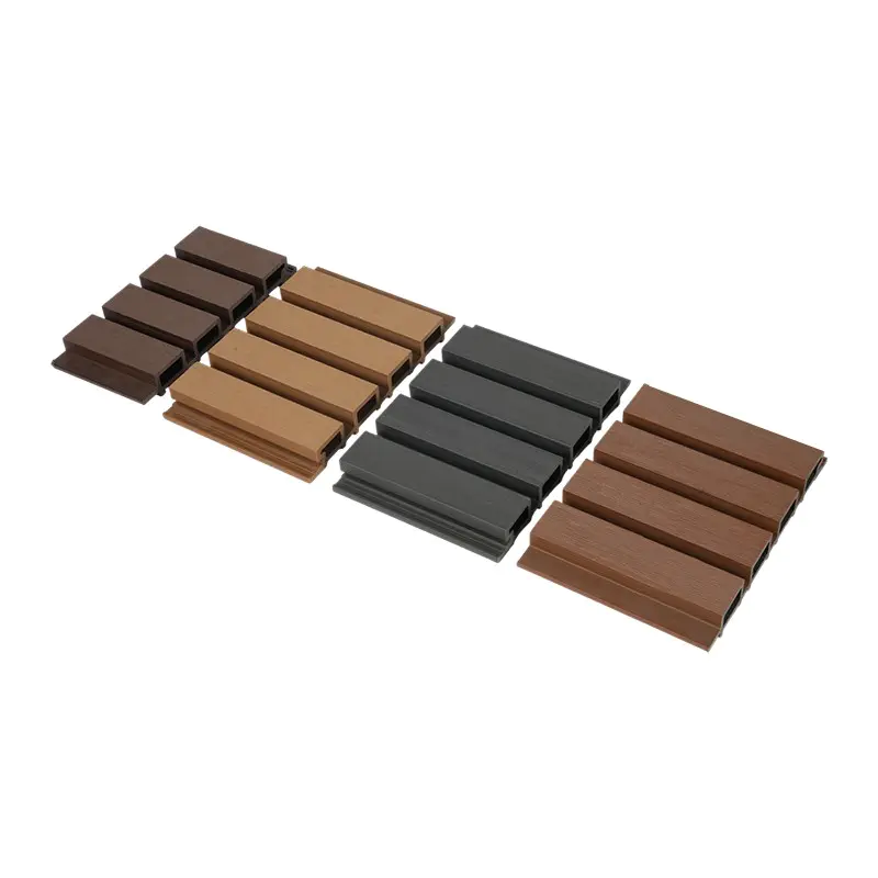 219×26mm আউটডোর অ্যান্টি-UV কো-এক্সট্রুডেড WPC ওয়াল প্যানেল